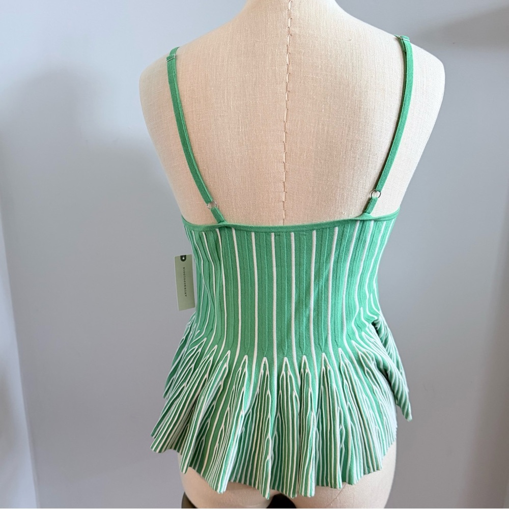 Maeve Ruffled Peplum Knit Tank - Picture 5 of 6